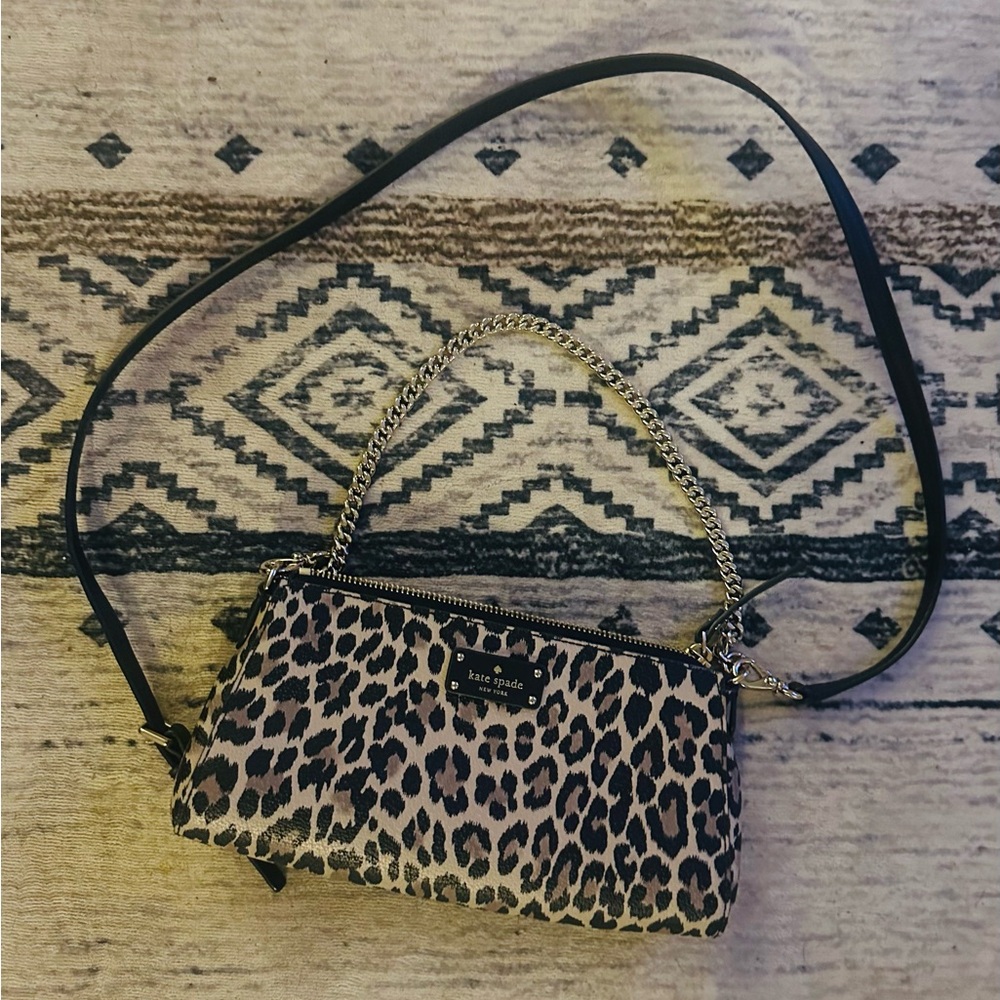 Kate Spade Brown and Black Crossbody Bag